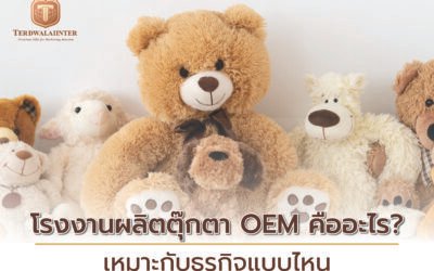 โรงงานผลิตตุ๊กตา OEM คืออะไร? เหมาะกับธุรกิจแบบไหน