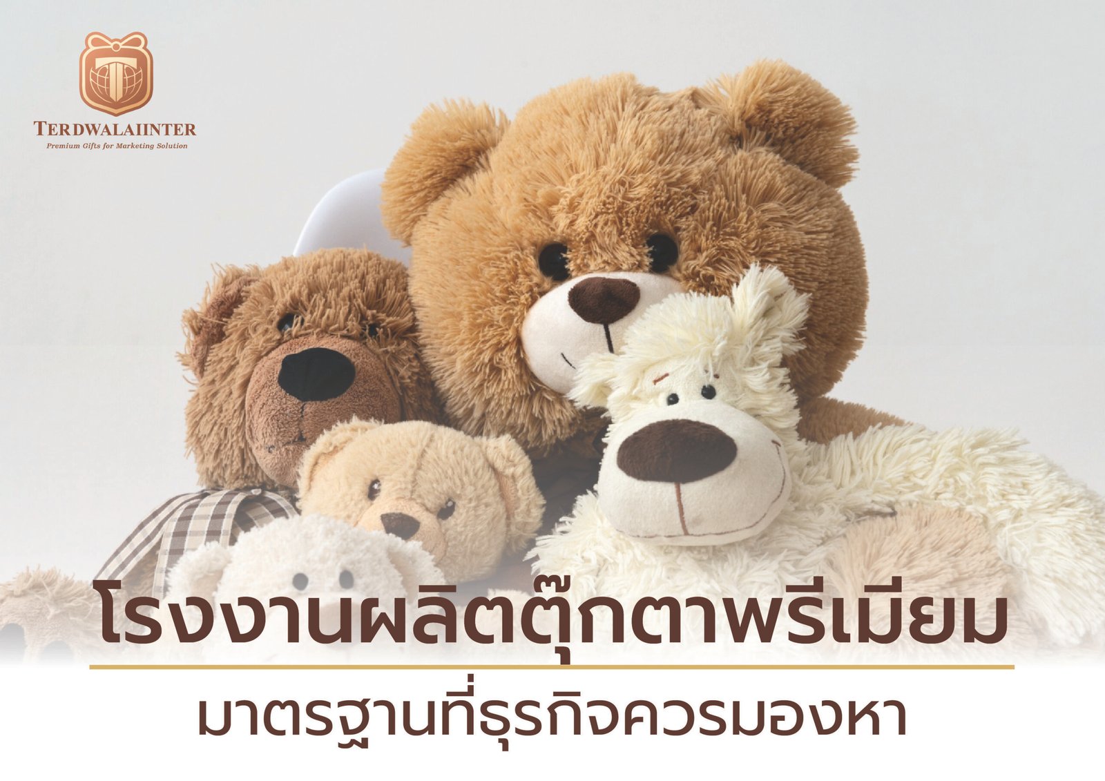 โรงงานผลิตตุ๊กตาพรีเมียม มาตรฐานที่ธุรกิจควรมองหา